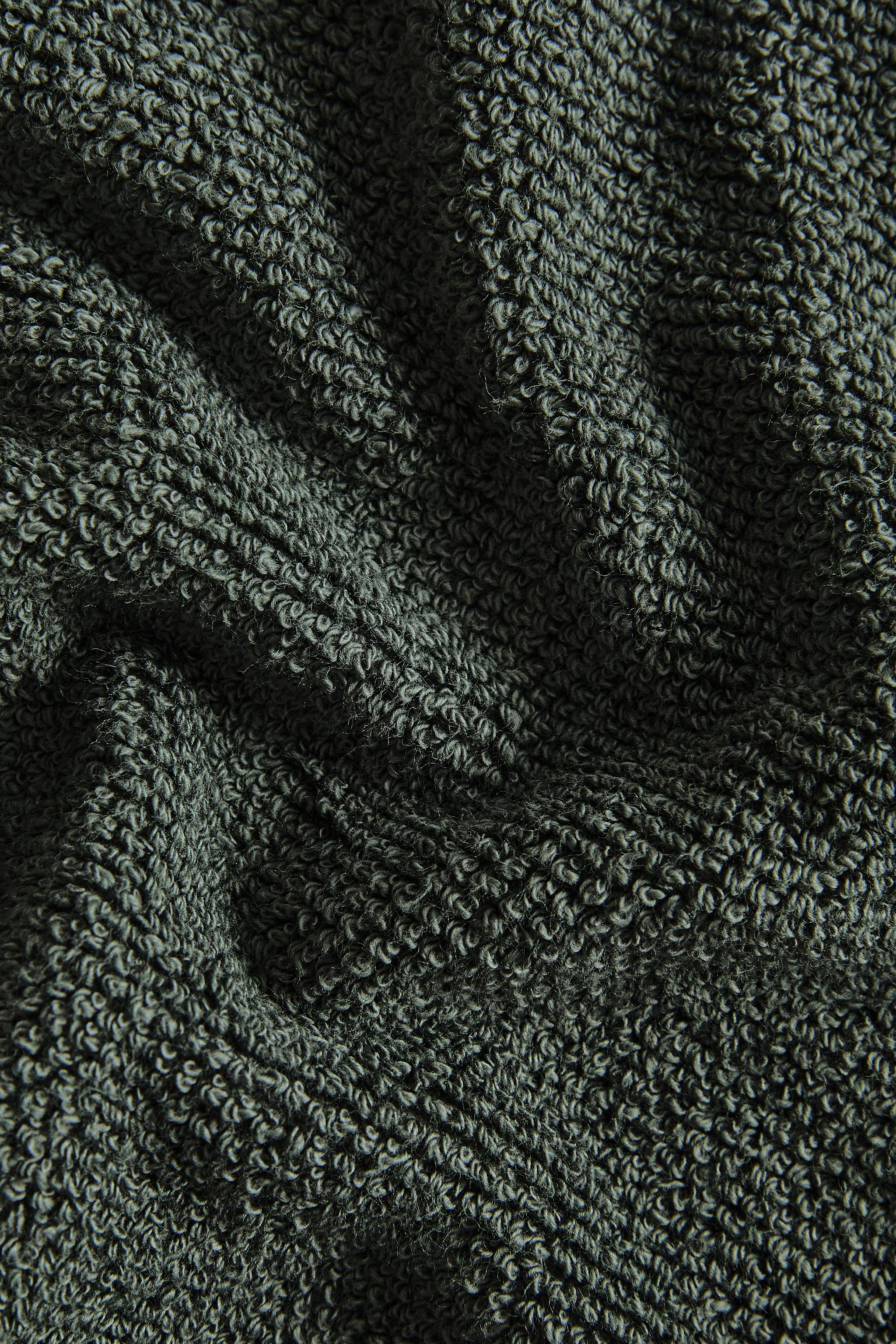 SET OF RICE STITCH COTTON HAND TOWELS (SET 3)